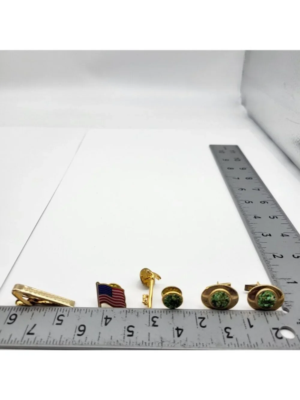 Vintage Mens jewelry lot Tie Tack Cufflinks Estate Jewelry Dapper preppy